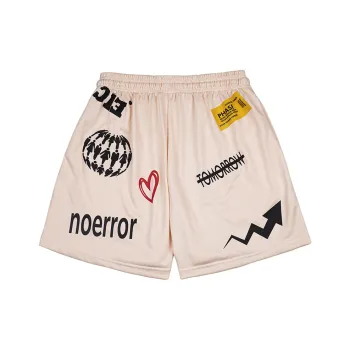 BKCXZICE Sports Shorts Unisex Khaki