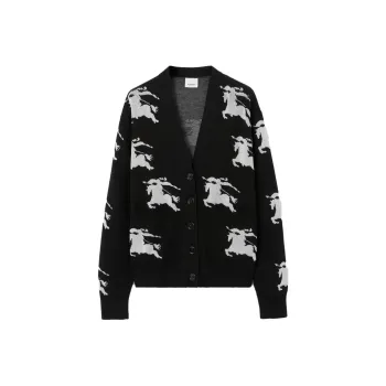 Burberry Ekd Cardigan 'Black/White'
