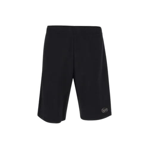 DIESEL P Marshy OD Logo Plaque Sweat Shorts