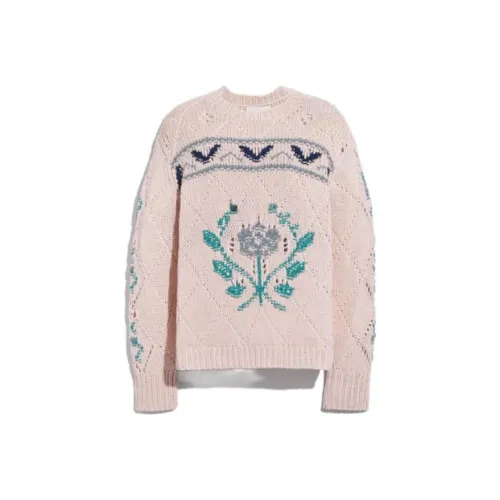 COACH Sweaters Women's Pink