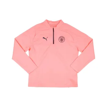 PUMA CLUB AOP FZ 2023 24 Manchester City Soccer Jersey Unisex Pink