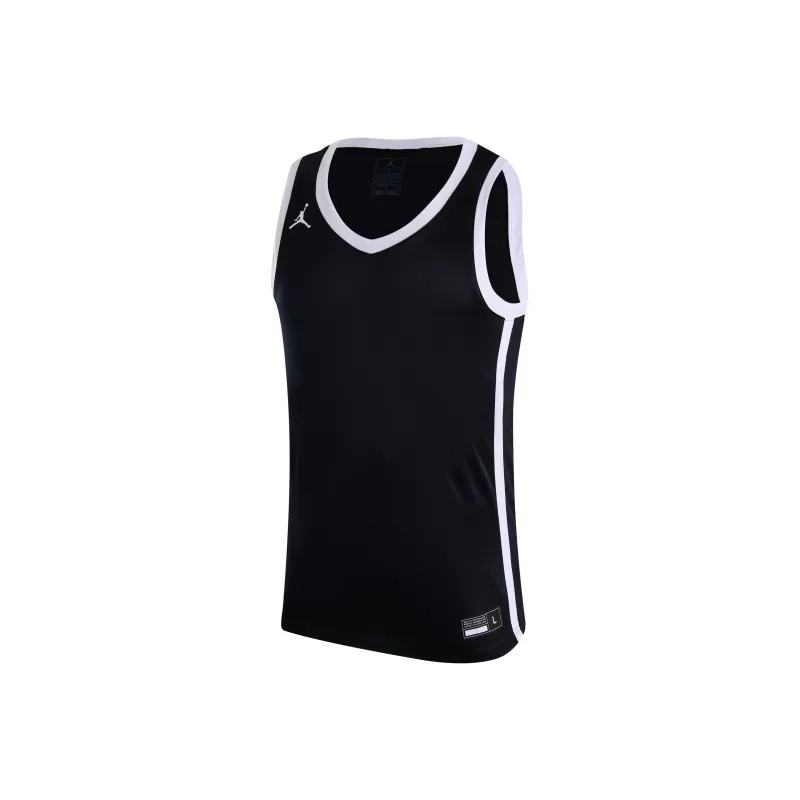 Jordan SS24 DRI FIT Basketball Jersey Men's Team Black-0
