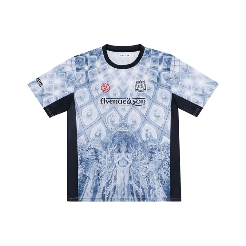 AVENUE&SON Soccer Jerseys Unisex White-0