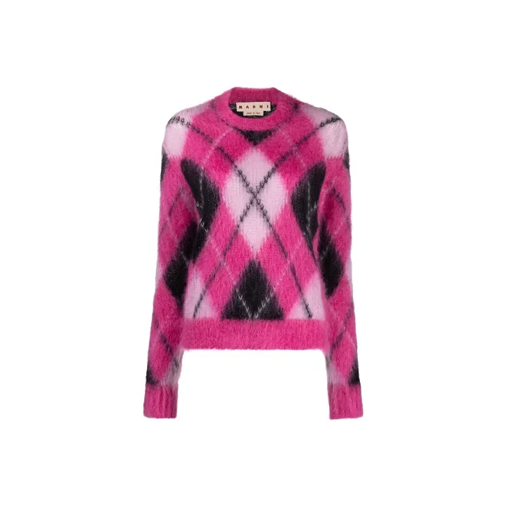 MARNI SS22 Loose Fit Sweater Women's Red-0