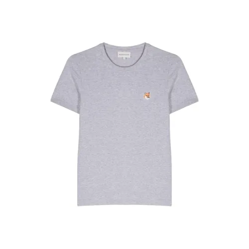 Maison Kitsune Fox motif Cotton T shirt