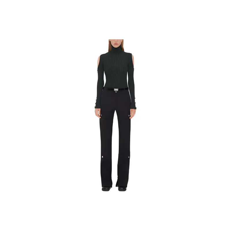 Bottega Veneta Cut Out Turtleneck Sweater-0
