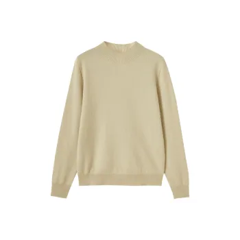 SHUIYUNJIAN Sweater Women's Pea Green Yarn