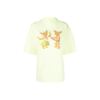 PALM ANGELS T Shirts Women's Yellow