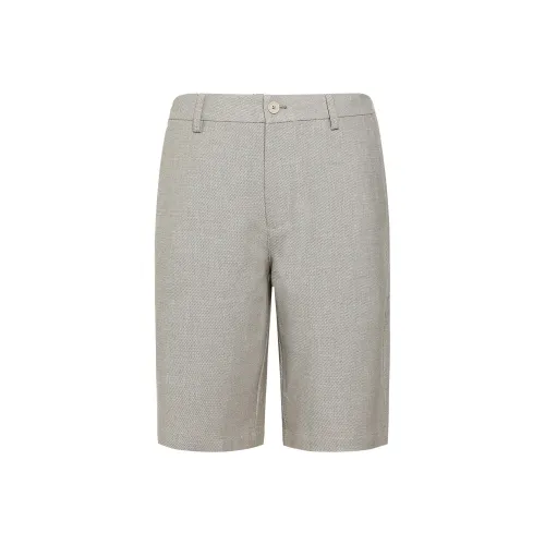 LESS IS MORE Casual Shorts Men's Khaki Gray 24XST01001