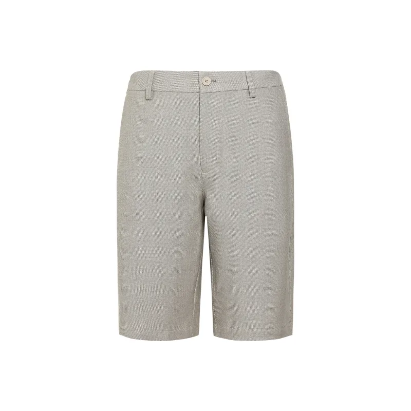 LESS IS MORE Casual Shorts Men's Khaki Gray 24XST01001-0