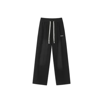 R.super Casual Pants Unisex Black