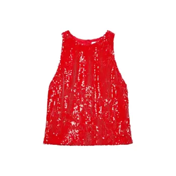 MSGM Sequinned Top