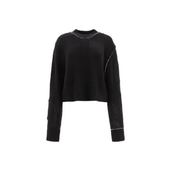 MM6 Maison Margiela Sweaters Women's Black