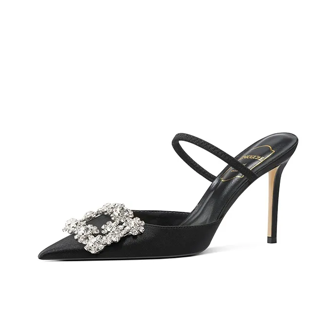 Zubumei Slim Heel High Heels Women's-5