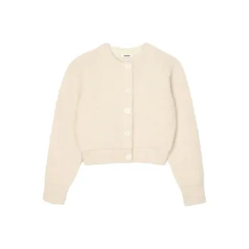 Sandro Round neck Brushed Cardigan