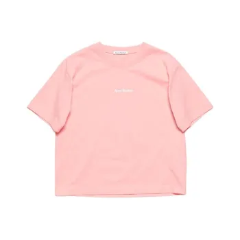 Acne Studios Logo Printed Crewneck T Shirt