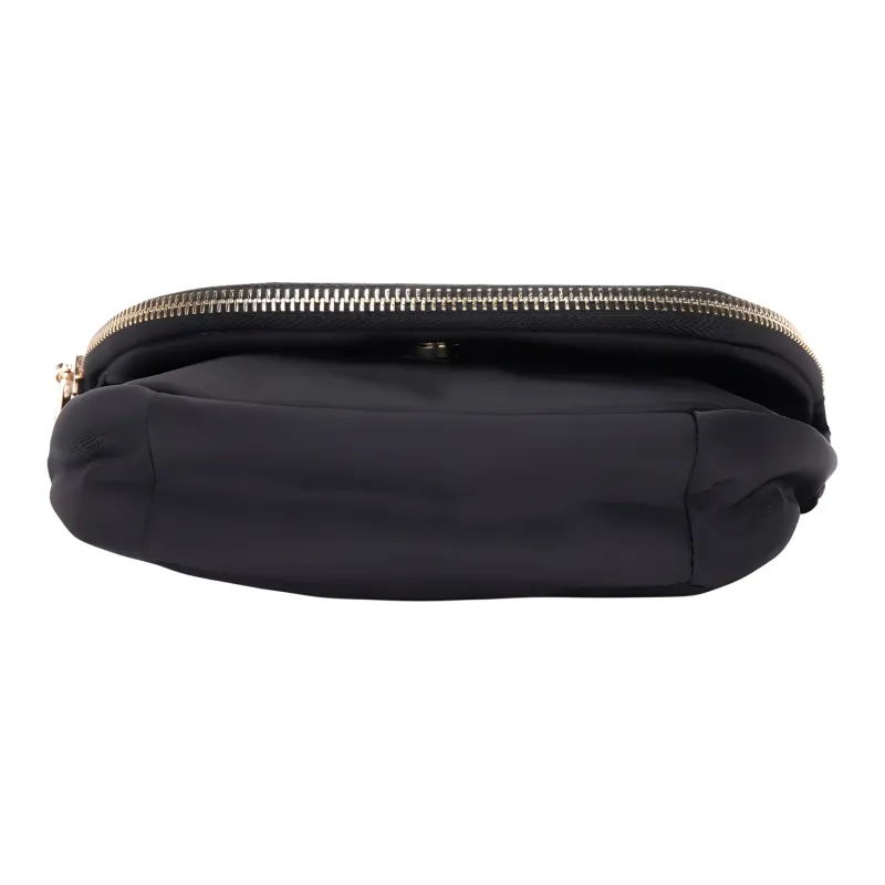 Lululemon Waterproof Fabric Shoulder Bag, Crossbody Bag Unisex Black-4