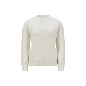 Moncler Logo Embroidered Crewneck Jumper