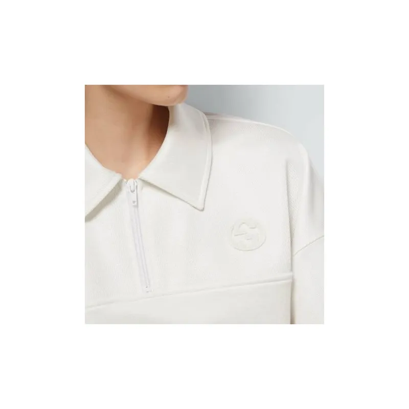 GUCCI Logo Patch Polo Shirt-4