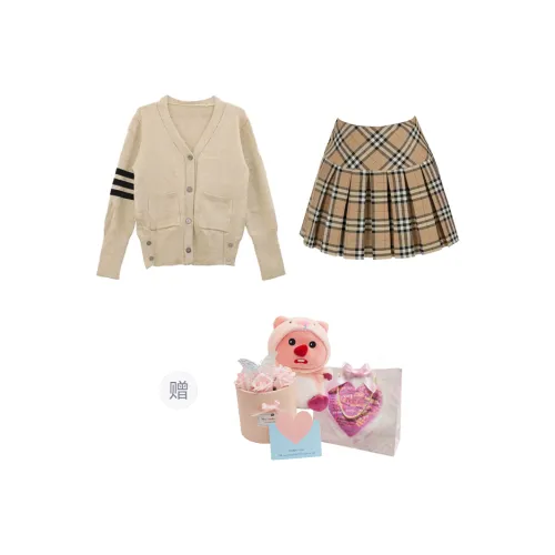 COSYISM Sweater Women's Gift Box Set Khaki