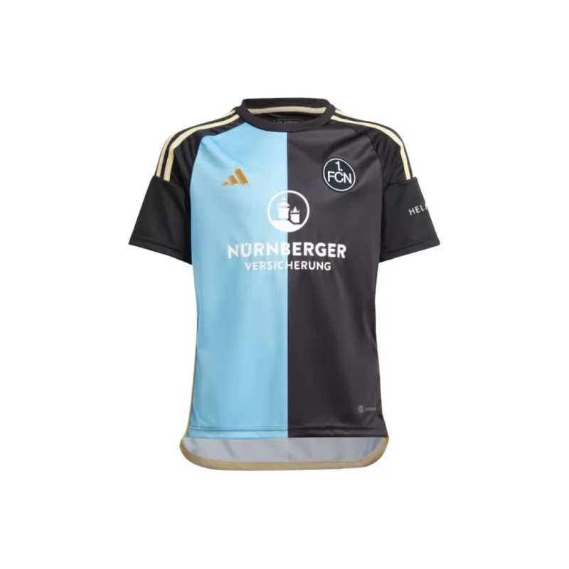 Adidas Soccer Jerseys Men's Black Light Blue-0