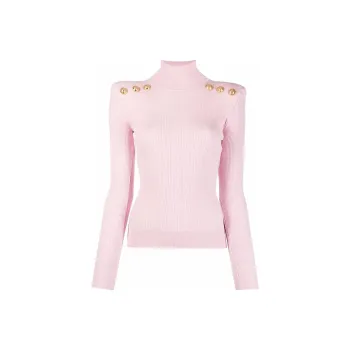 BALMAIN Embossd buttons Sweater