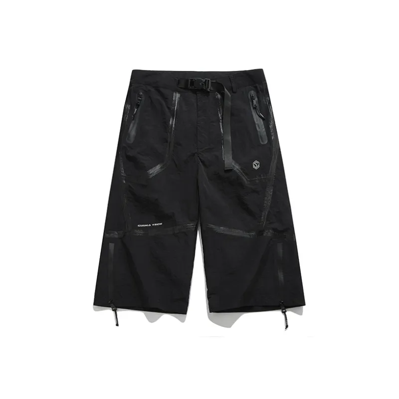 GUUKA TECH Casual Shorts Men's Black-0