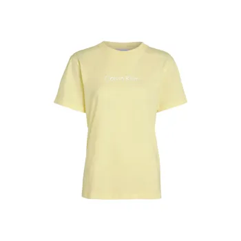 CALVIN KLEIN T-Shirt Women's Touch Me Not Yellow Europe Version