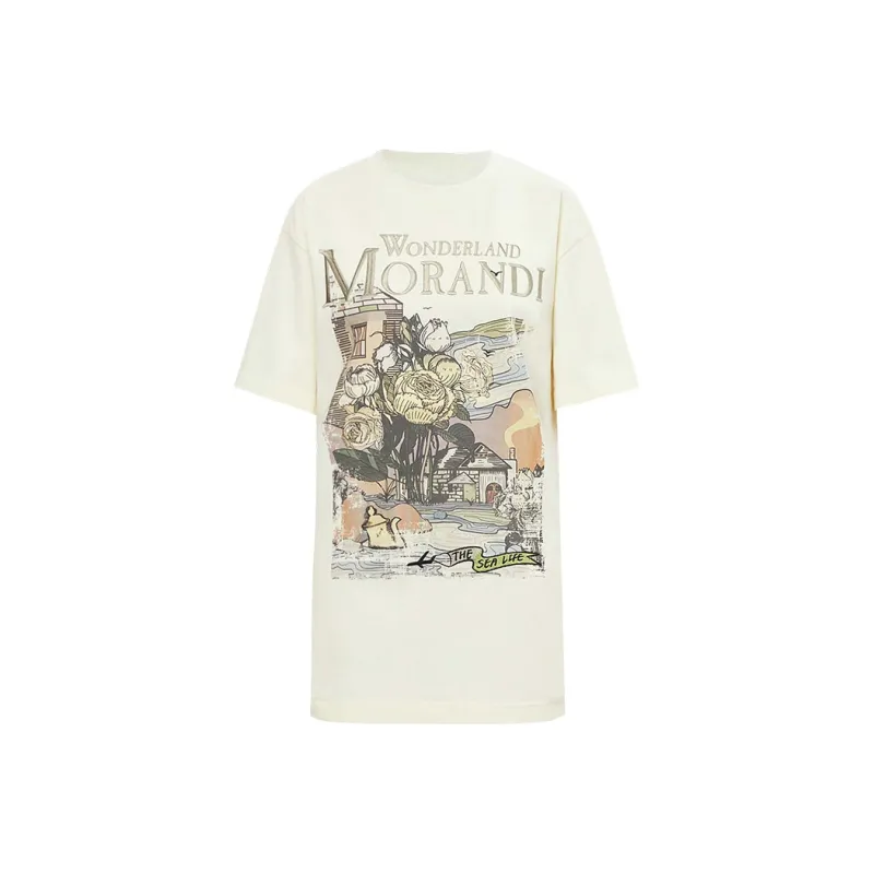 THE SEA LIFE Straight T Shirt Women's Ice Cream-0