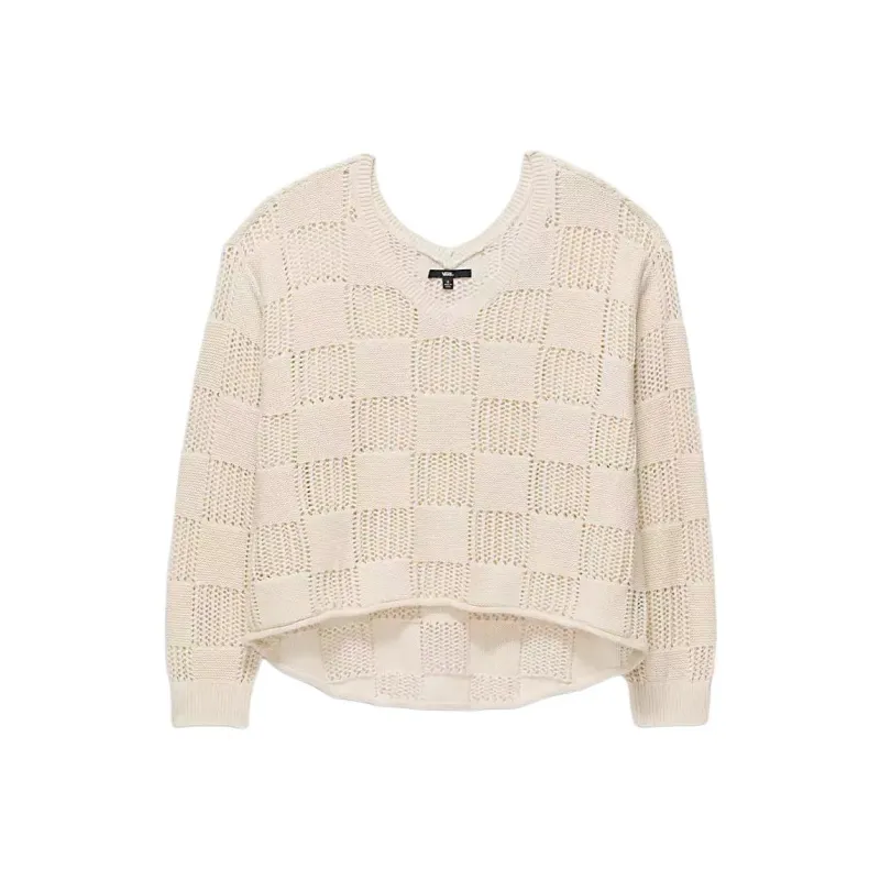 Vans Alma V Neck Sweater Sweater Women's Dove Color-0