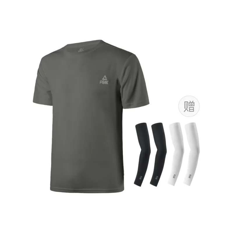 PEAK x SPORTS Workout Clothing Men's Gray-2