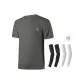 Gray+Black/White Sun Protection Cooling Sensation Sleeve Covers 2 Pack