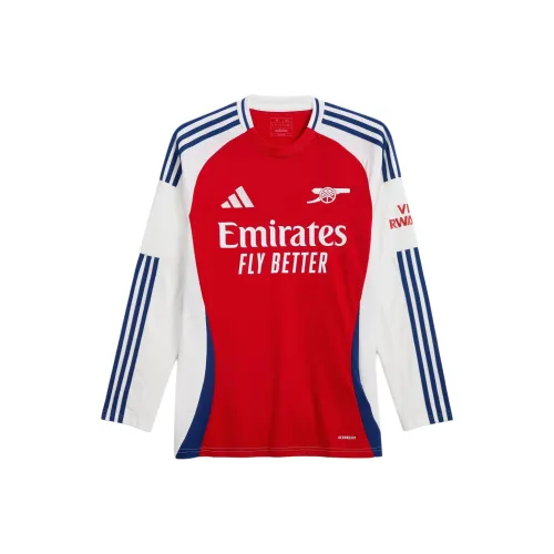 Adidas Free Shipping With AdiClub Arsenal 24/25 Long Sleeve Home Jersey