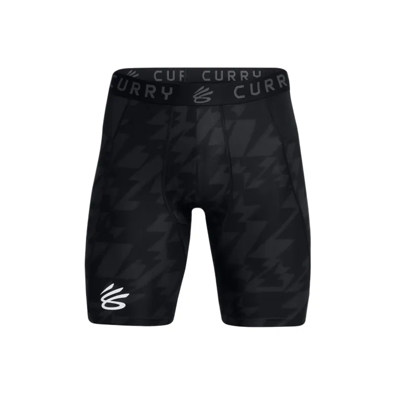 Under Armour Curry HeatGear Sports Shorts Men's Dark Gray Black-0