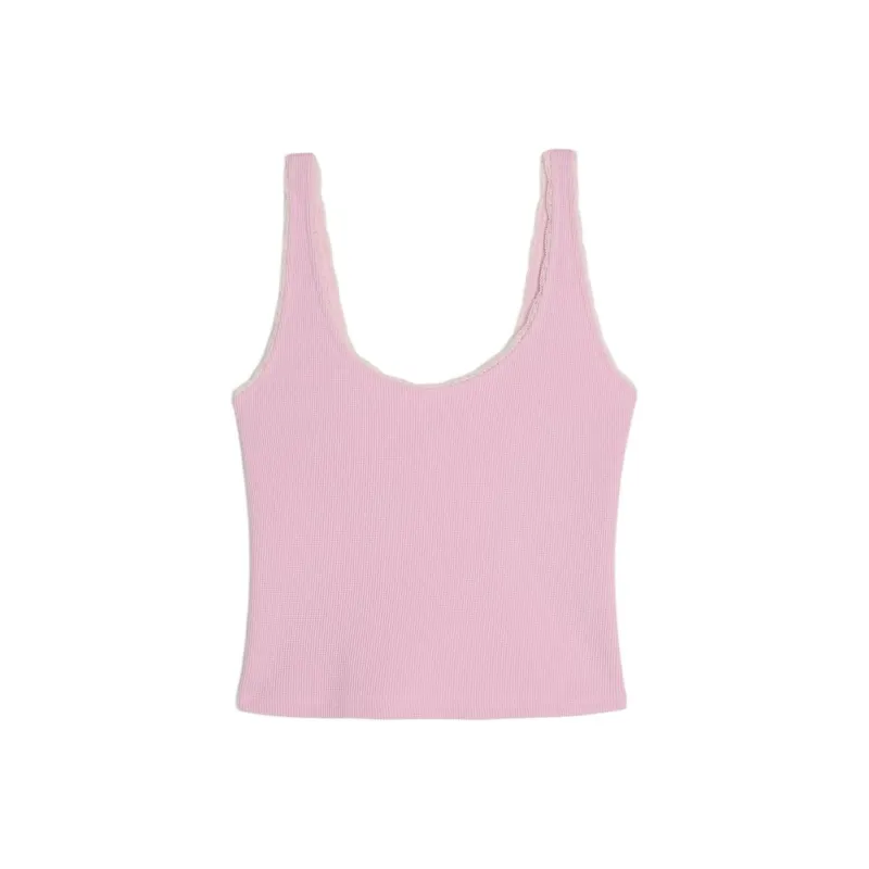 Hollister Tank Top Women's Pink-0