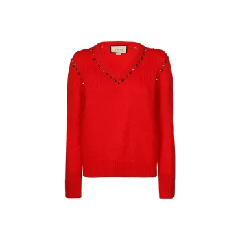 GUCCI Sweaters Women's Red