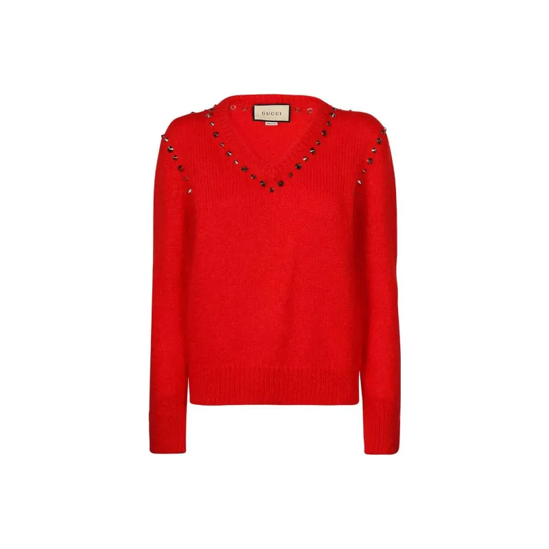 GUCCI Sweaters Women's Red-0