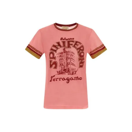 Ferragamo T-Shirts Women's Pink