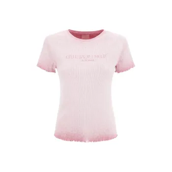 GUESS T Shirt Women's Light Pink