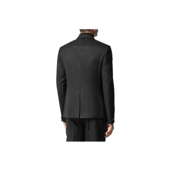 VERSACE Barocco-Jacquard Double-Breasted Tailored Blazer