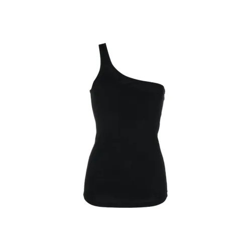 ISABEL MARANT One-Shoulder Rib-Knitted Top