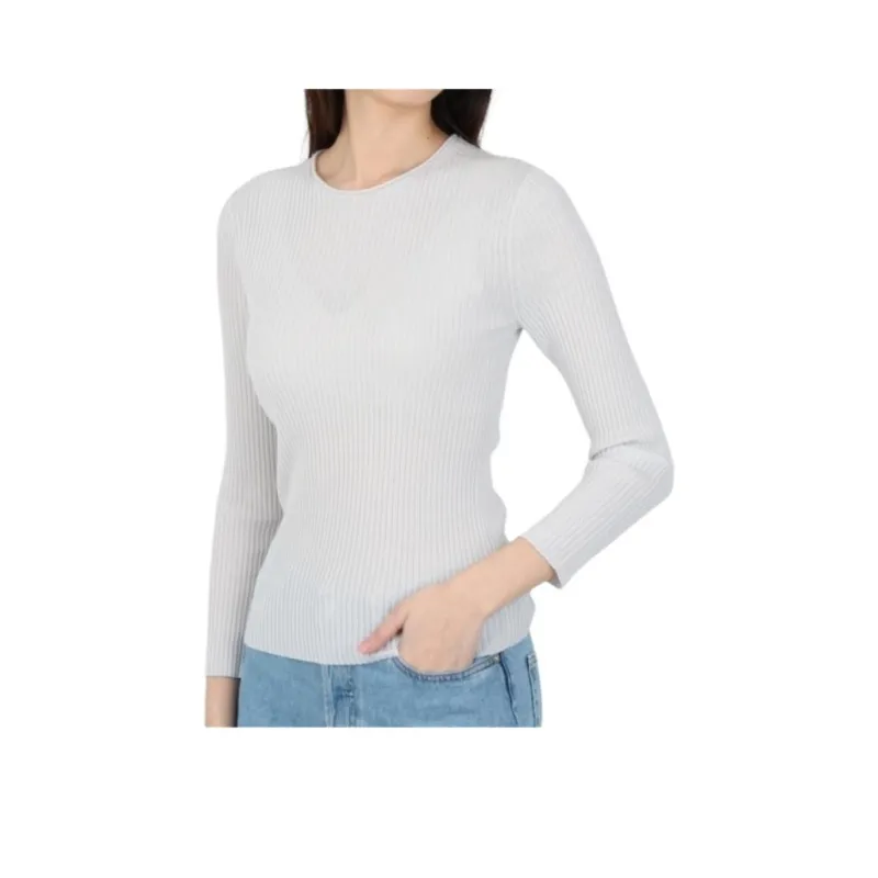 THEORY T Shirt Women's Ice Gray-0