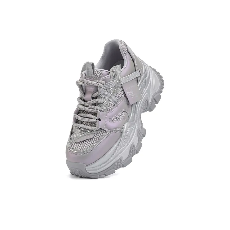 DAPHNE Anti Slip Wear Resistant Low Top Chunky Sneakers Women's-8