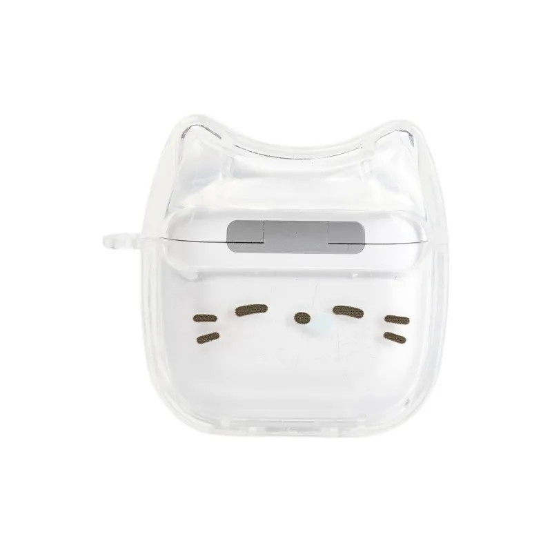 Sopi Compatibility With Apple AirPods 4/2/3/4th Generation/AirPods Pro/Pro 2 TPU Sleepy Kitten Headphone Cases-2