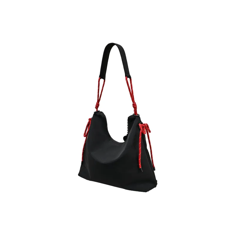 TOUTOU Hello Kitty Collaboration Hello Kitty Fabric Shoulder Bag Regular Women's Black/White-5