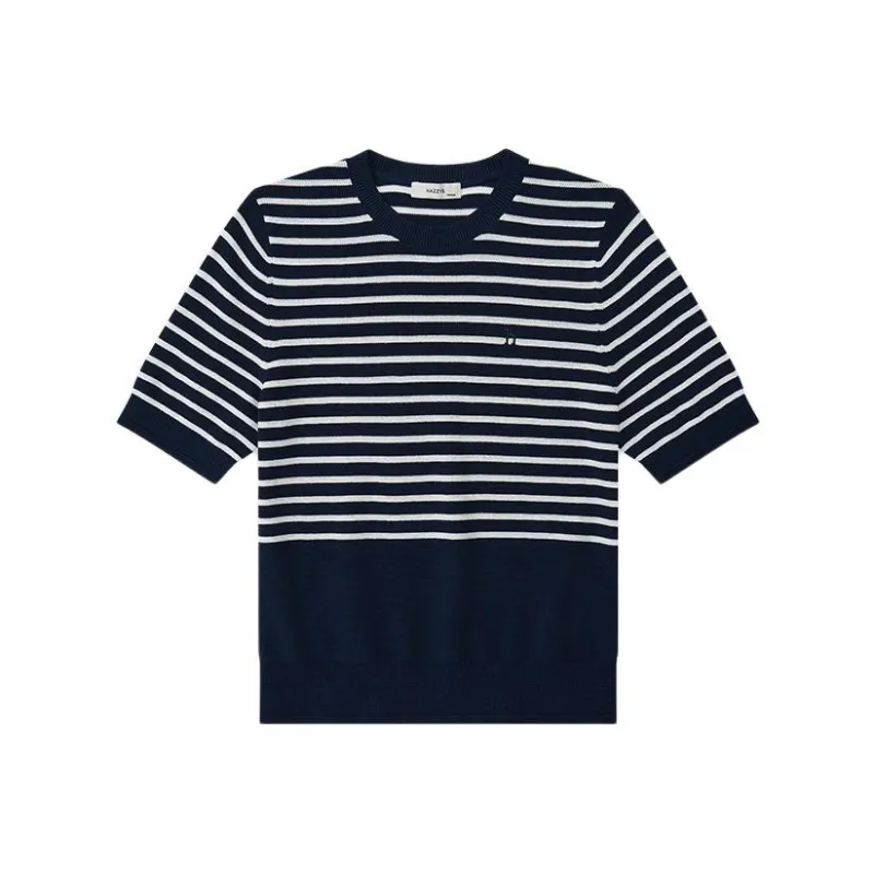 HAZZYS T Shirt Women's Navy Blue-0
