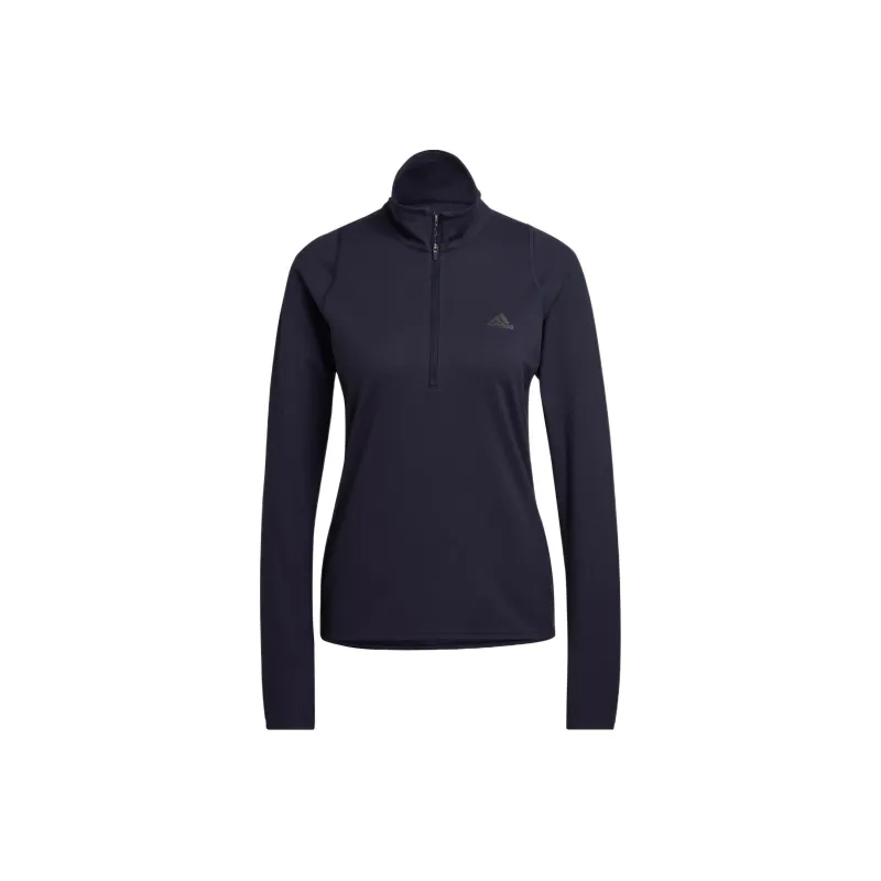 Adidas Free Shipping With AdiClub Run Fast Half Zip Long Sleeve Sweatshirt-0