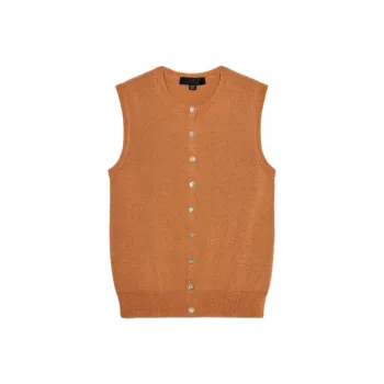ZARA Tank Tops Women's Dark Camel