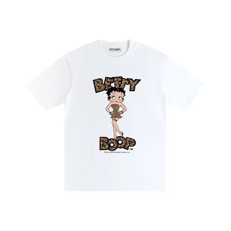 BETTY BOOP T Shirt Unisex White-0