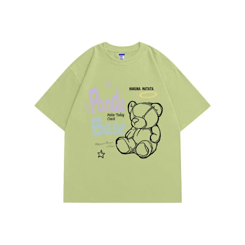 PANDA BASE T Shirts Unisex-4